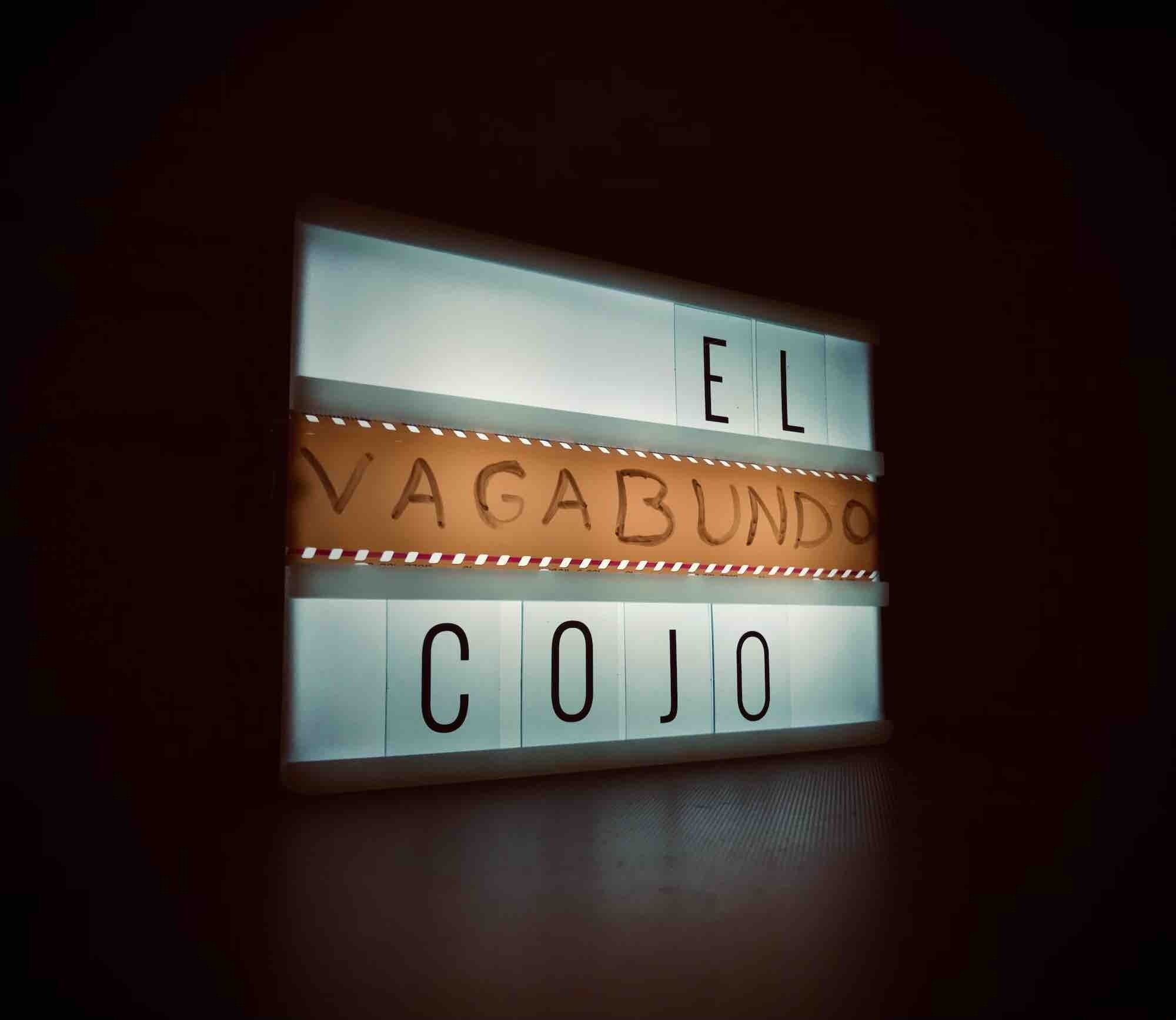 Cartel de cine promocionando El vagabundo cojo (canal del guionista y analista de guiones Fernando Nuevo)